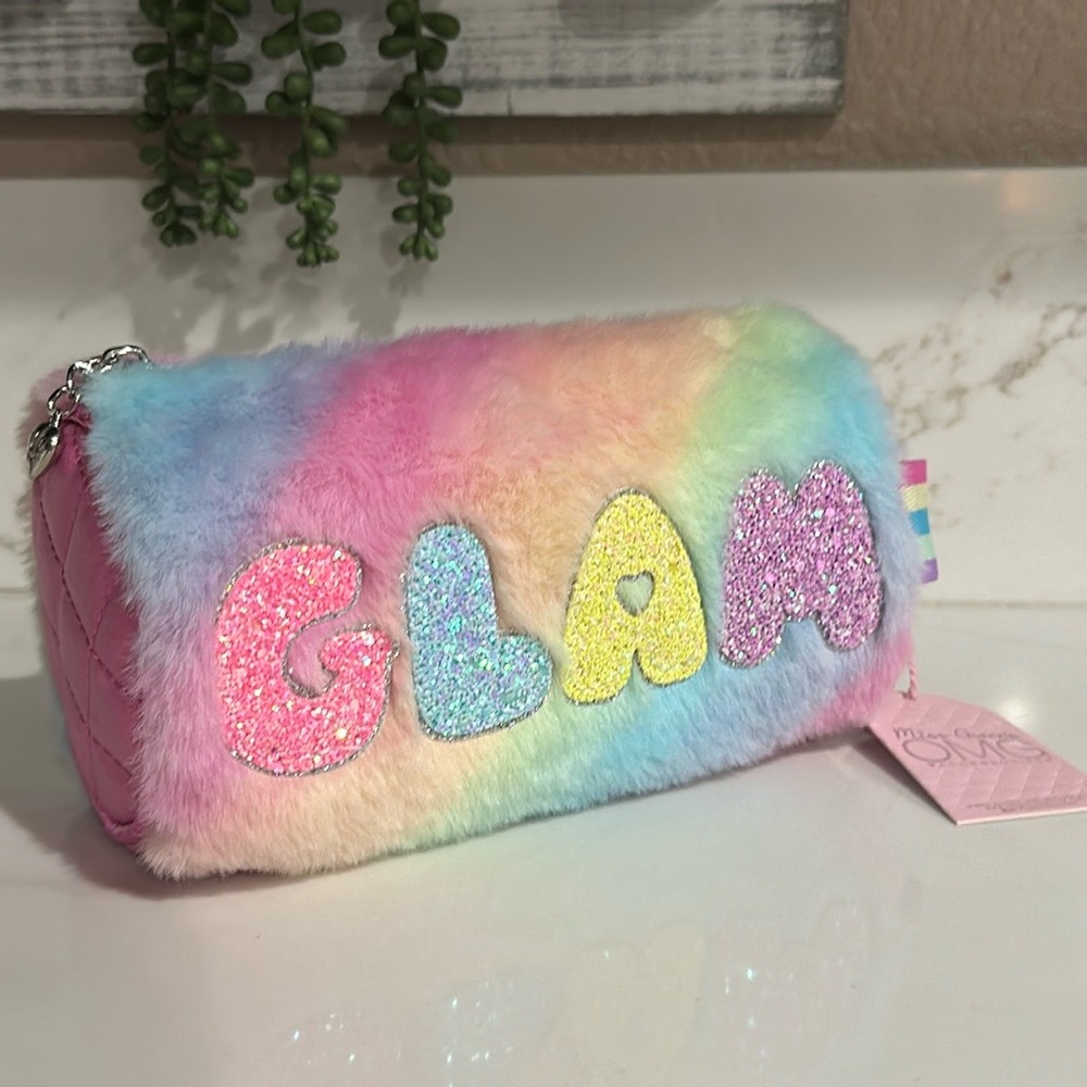 Miss Gwen's OMG Accessories Faux Fur GLAM Pouch